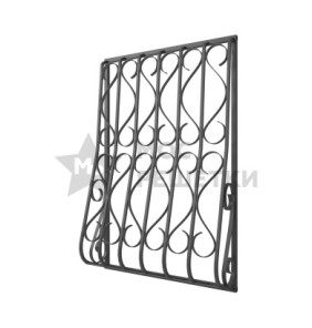 Решетка на окно сварная дутая 4-36
